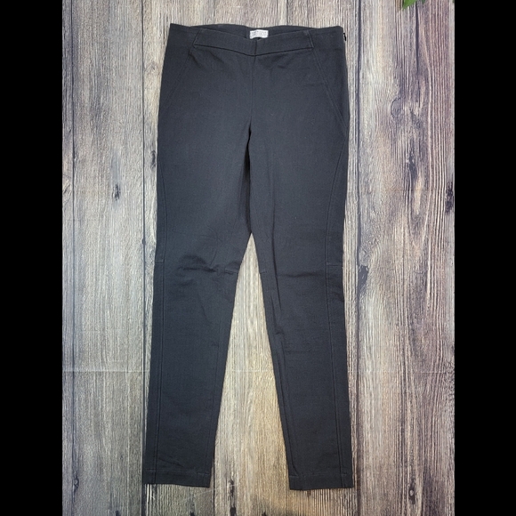 Brunello Cucinelli Gray Pull On Side Zip Skinny Pants